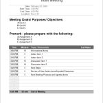10 Free Meeting Agenda Templates | Word And Google Docs In Sales Team Meeting Agenda Template