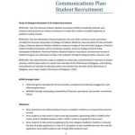 10+ Student Recruitment Plan Templates In Pdf | Ms Word | Free With Recruitment Agency Business Plan Template