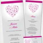 10+ Wedding Menu Templates Free Download Within Wedding Menu Templates Free Download