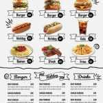 100 Great Restaurant Food Menu Print Templates 2016 | Frip.in Inside Free Printable Restaurant Menu Templates