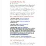 11+ Social Media Marketing Plan Templates – Pdf, Doc | Free & Premium Pertaining To Social Media Marketing Business Plan Template