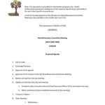 14 Meeting Agenda Templates | Free & Premium Templates With Blank Meeting Agenda Template