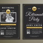 15+ Retirement Party Invitation & Flyer Templates – Xdesigns With Retirement Announcement Flyer Template
