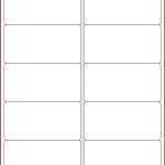 2 X 4 Label Template Pertaining To Free Label Templates For Word
