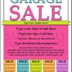 21+ Best Yard Sale Flyer Templates & Psd, Word, Eps | Free & Premium With Garage Sale Flyer Template