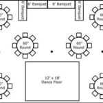 30′ X 60′ W/ Round Tables, Buffet & Dance Floor – Super Stuff Party Rental With Regard To Table And Chair Rental Agreement Template