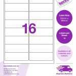 35 Label Template 16 Per Sheet – Labels Design Ideas 2020 For 33 Up Label Template Word