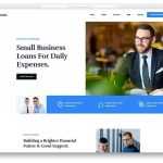 38 Free Bank Website Templates For Digital Bankers 2020 – Uicookies In Small Business Website Templates Free
