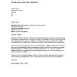 40 Thank You Email After Interview Templates ᐅ Templatelab In Thank You For Meeting Email Template
