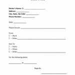 42 Fake Doctor'S Note Templates For School & Work – Printabletemplates Inside Hospital Note For Work Template