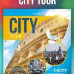 45+ Travel Flyer Templates In Psd + Premium Version! | By Elegantflyer For Tour Flyer Template