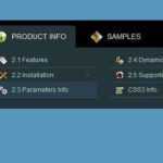 80+ Nice & Free Dropdown Menu (Html/Css) | Ginva Regarding Css Menu Templates Free Download