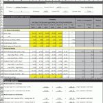 A Simple Valuation Spreadsheet Within Business Valuation Report Template Worksheet
