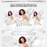 All White Party Flyer Template Free Psd – Garden Bugs Inside Free All White Party Flyer Template