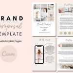 Brand Proposal Collaboration Template Instagram Story | Etsy Throughout Branding Proposal Template