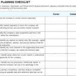 Business Continuity Checklist Template Pertaining To Business Continuity Management Policy Template