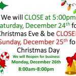 Christmas Closed Sign – Farmers Fresh Market In Business Closed Sign Template
