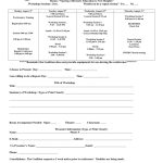 Conference Workshop Proposal Form Template Free Download | W3Definitions Within Workshop Proposal Template