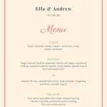 Customize 50+ Fancy Menu Templates Online – Canva Within Fancy Menu Template Free