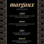 Customize 70+ Fancy Menu Templates Online – Canva For Fancy Menu Template Free