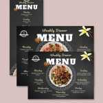 Dinner Menu – 49+ Free Templates In Word, Pdf, Psd, Eps, Indesign For Menu Template Indesign Free