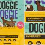 Dog Walkers Flyer Template – Flyerheroes Regarding Dog Walking Flyer Template Free
