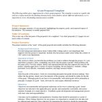 Example Of Grant Proposal Template Free Download In Funding Proposal Template