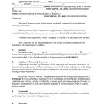 Fill, Edit And Print Cleaning Or Janitorial Services Agreement Form Inside Janitorial Service Agreement Template
