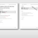 Formal Kick Off Meeting Email Invitation Within Email Template For Meeting Invitation