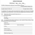 Formal Offer Letter Template – 11+ Free Word, Pdf Format Download Throughout Offer To Purchase Business Agreement Template
