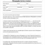 Free 10+ Sample Photography Contract Forms In Pdf | Ms Word With Regard To Photography Business Forms Templates