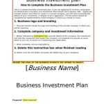 Free 11+ Small Business Investment Proposal Samples And Templates In Intended For Free Business Plan Template Australia