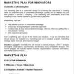 Free 19+ Sample Marketing Plan Templates In Google Docs | Ms Word Within Very Simple Business Plan Template