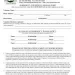 Free 4+ Medical Release Agreement Contract Forms In Pdf With Regard To Physician Professional Services Agreement Template