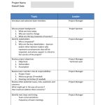 Free Agenda Template  Pdf, Word, Excel, And Google Docs With Regard To Plc Agenda Template