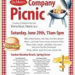 Free Church Picnic Flyer Templates Of 7 Best Of Summer Picnic Template Pertaining To Church Picnic Flyer Templates
