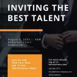 Free Job Fair Flyer Templates [Customize & Download] | Template Intended For Job Fair Flyer Template