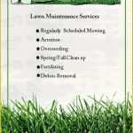 Free Lawn Mowing Service Flyer Template Of Lawn Care Flyers Templates In Lawn Mowing Flyer Template Free
