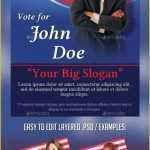 Free Political Campaign Flyer Templates Of Campaign With These Elegant Within Free Election Flyer Template