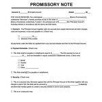Free Promissory Note Template – Pdf & Word | Legal Templates In Promissory Note Template Free Download