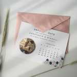 Free Save The Date Postcard Design Template & Envelope Mockup Psd Regarding Save The Date Postcard Templates