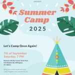 Free Summer Camp Flyer Template Collection For Free Summer Camp Flyer Template