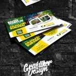 Garden Landscape Business Card Templates By Grafilker | Graphicriver Inside Gardening Business Cards Templates