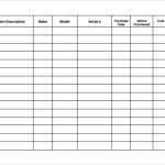 Home Inventory Templates | 10+ Free Printable Excel, Word & Pdf Formats Intended For Inventory Labels Template
