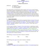 Memorandum Of Understanding Template Free Download With Memorandum Of Agreement Between Two Companies
