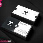Modern Graphic Designer Business Card Psd Template | Freedownloadpsd Pertaining To Business Card Size Psd Template