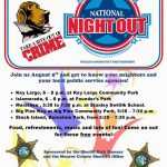 Monroe County Sheriff'S Office: Sheriff'S Office Organizes National Pertaining To National Night Out Flyer Template