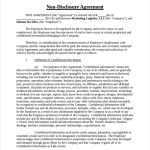 Non Disclosure Agreement Template – 16+ Free Word, Pdf Document Throughout Accountant Confidentiality Agreement Template