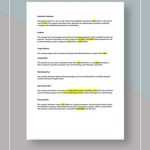 One Page Real Estate Business Plan Template – Google Docs, Word For Property Development Business Plan Template Free