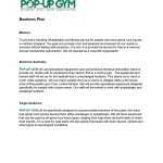 Pdf Pop Up Gym Business Plan By Scott Sayler – Issuu Pertaining To Business Plan Template For Gym